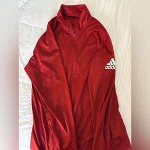 Adidas Scarlet Half-Zip Top